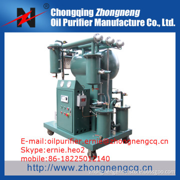 High efficient insulation/transformer oil purification